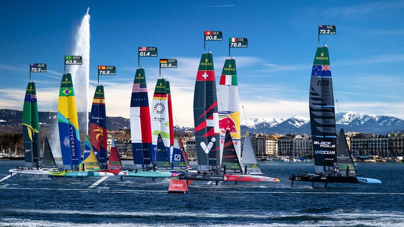  Enel Rio Sail Grand Prix cancelado para reparos de Velas Asas dos catamarãs F50
